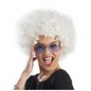 Peruka Afro Biała
