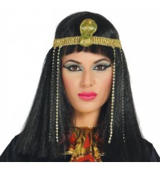 Peruka Czarna Egipcjanka Nefretete-Kleopatra