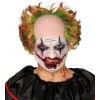 Peruka Klauna Horror z Łysiną Multikolor Straszny Joker