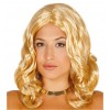 Peruka Krótka Blond Fale Anioła