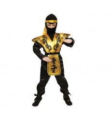 Strój Ninja GO Czarno Złoty
