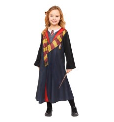 Strój Hermiona LUX Gryffindor Harry Potter + Różdżka+ Mucha