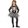 Strój Szkielet Kościotrup Sukienka Halloween