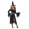 Strój Czarownica Fioletowa M z Kapeluszem Halloween