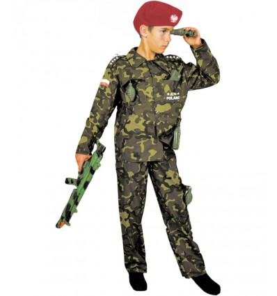 Strój Żołnierz Polski  Wojsko Moro Militaria Armia