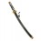 MIECZ NINJA 60 cm KATANA DUŻY JAPOŃSKI CZARNY WYPRZEDAŻ