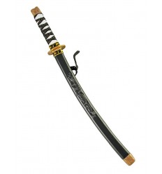 MIECZ NINJA 60 cm KATANA DUŻY JAPOŃSKI CZARNY WYPRZEDAŻ