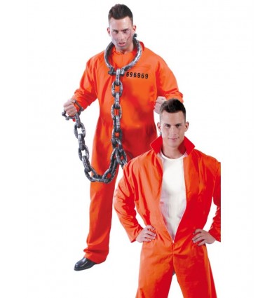 Strój Więzień Amerykański Pomarańczowy, 