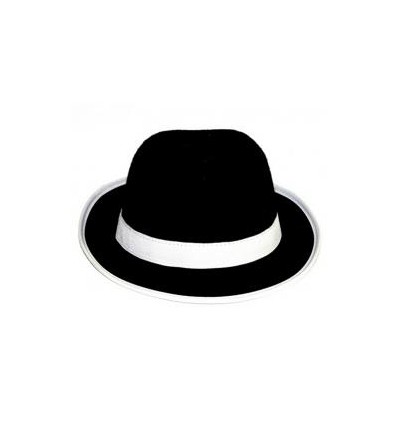 KAPELUSZ GANGSTER CZARNY LATA 20 AL CAPONE JACKSON
