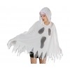 Ponczo dla dorosłych Biały Duch