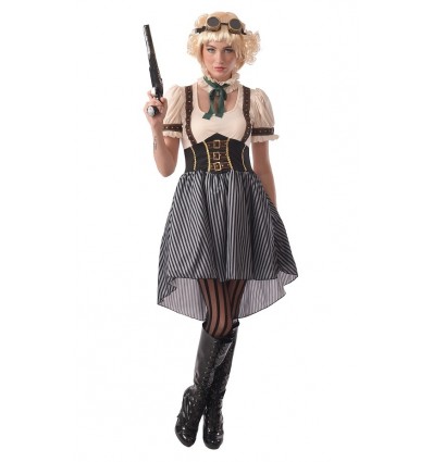Zestaw dla dorosłych Steampunk z Okularami