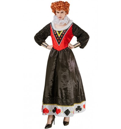 Strój dla dorosłych Dama Kier