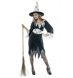 Strój dla dorosłych Jasna Czarownica,Wiedźma Halloween