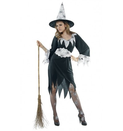 Strój dla dorosłych Jasna Czarownica,Wiedźma Halloween