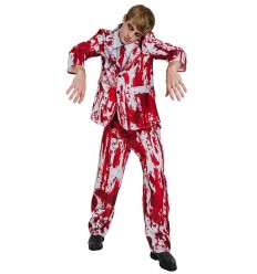 Strój dla dorosłych Krwawy Pan Młody Halloween