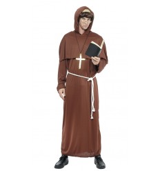 STRÓJ MNICHA, ZAKONNIKA DLA MĘŻCZYZNY, NA IMPREZĘ, HALLOWEEN