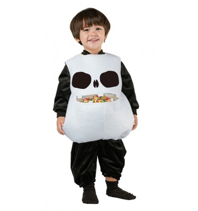 Strój dla dzieci Biała Czaszka, rozm. 92/104 cm Halloween