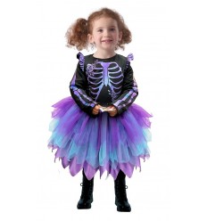 Strój dla dzieci Błyszczący Kościotrup, rozm. 92/104 cm Halloween