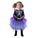 Strój dla dzieci Błyszczący Kościotrup, rozm. 92/104 cm Halloween