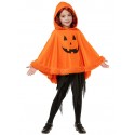 Ponczo dla dzieci z kapturem Dynia, rozm. uniw. Halloween