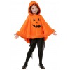 Ponczo dla dzieci z kapturem Dynia, rozm. uniw. Halloween