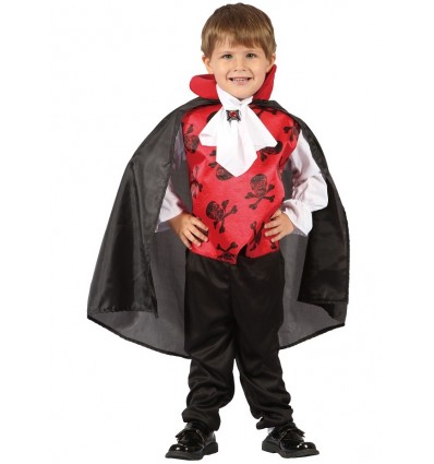 Strój dla dzieci Czerwony Wampir, rozm. 92/104 cm Halloween