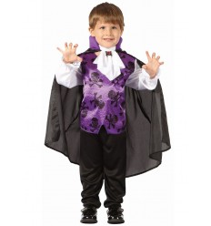 Strój dla dzieci Fioletowy Wampir, rozm. 92/104 cm Halloween