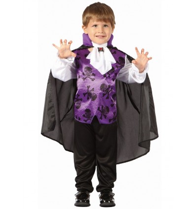 Strój dla dzieci Fioletowy Wampir, rozm. 92/104 cm Halloween