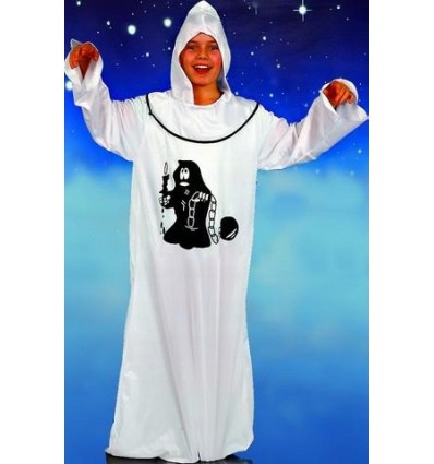 Strój Duch z Nadrukiem Halloween Straszydło Widmo