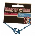 Bransoletka niebieska z czaszką Monster High WYPRZEDAŻ
