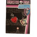 Zestaw wisiorków serduszko i herb Monster High WYPRZEDAŻ