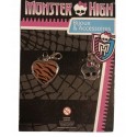 Zestaw wisiorków serduszko i czaszka Monster High WYPRZEDAŻ