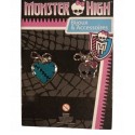 Zestaw wisiorków serduszko i czaszka Monster High WYPRZEDAŻ