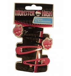 Spinki z różowymi czaszkami Monster High WYPRZEDAŻ