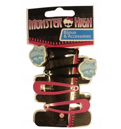 Spinki z niebieskimi czaszkami Monster High WYPRZEDAŻ