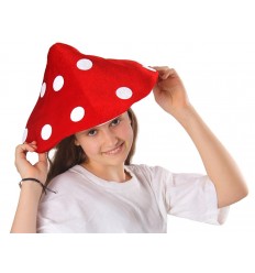 CZAPKA MUCHOMOR DUŻA GRZYB LAS JESIEŃ MUCHOMOREK
