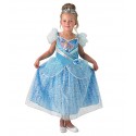 Strój  Disney Księżniczka Kopciuszek Shimmer  + Tiara 5-6 lat 110-116 cm