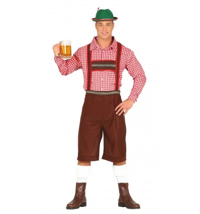 Strój Bawarski Bawarczyk dla Dorosłych rozmiar L Oktoberfest WYPRZEDAŻ