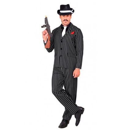 Strój Gangster Al Capone L/XL Garnitur Lata 20-te Prohibicja WYPRZEDAŻ