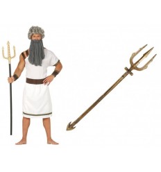 Zestaw Strój Neptun Zeus M plus Trójząb 2 el WYPRZEDAŻ