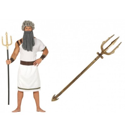 Zestaw Strój Neptun Zeus M plus Trójząb 2 el WYPRZEDAŻ