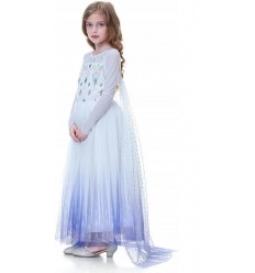 Strój Księżniczka Elsa Eliza rozmiar 120 cm ZIMOWA KSIĘŻNICZKA