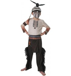Strój Tonto Licencjonowany dla Chłopca 5-6 THE LONE RANGER WYPRZEDAŻ