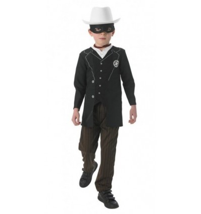 Strój Lone Ranger Licencjonowany dla Chłopca 7-8 THE LONE RANGER WYPRZEDAŻ