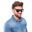Pikselowe Okulary Imprezowe 8 bit Pixel - Czarne WYPRZEDAŻ