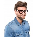 Pikselowe Okulary 8 bit Pixel - Przezroczyste WYPRZEDAŻ