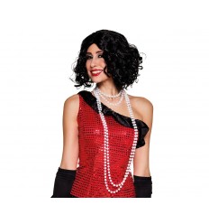 Naszyjniki Flapper Perły białe Lata XX-te 80 cm, 2 szt. WYPRZEDAŻ