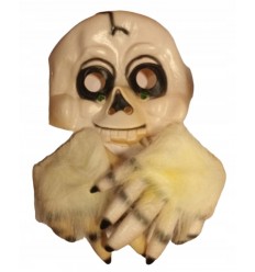 MASKA POTWORA HALLOWEEN + RĘKAWICZKI WYPRZEDAŻ