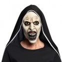 Maska Zakonnica Krzycząca Lateksowa z Kapturem HALLOWEEN HORROR OBECNOŚĆ