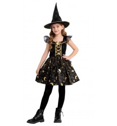 Zestaw dla dzieci Czarna Czarownica, HALLOWEEN